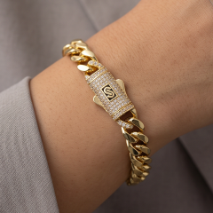 14 K Xuping Gurmet Zirkonyum Bileklik